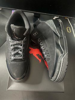 Jordan 3 Black Cat Size 9
