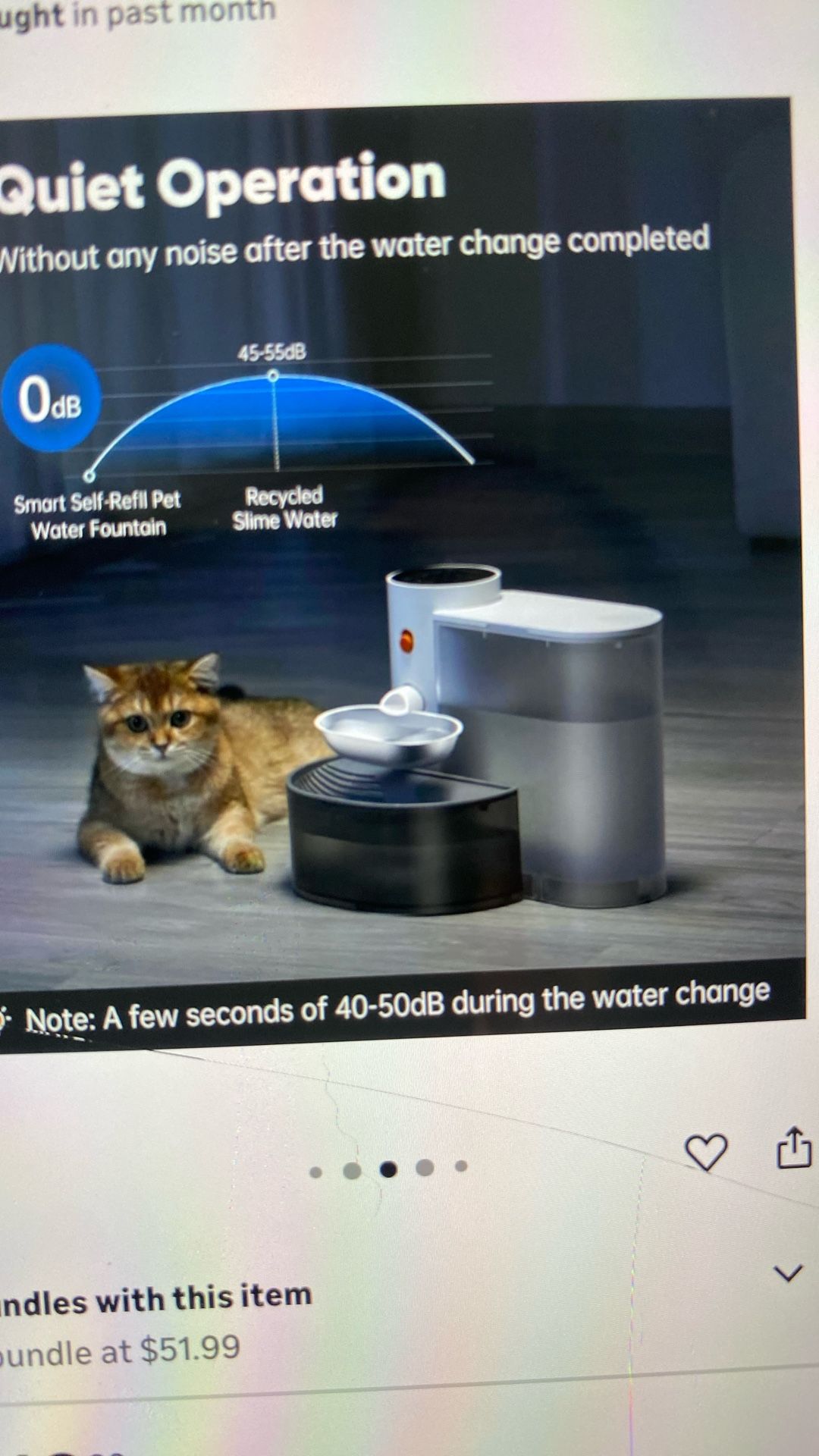 Pet gravity Water Fountain Dog/Cat