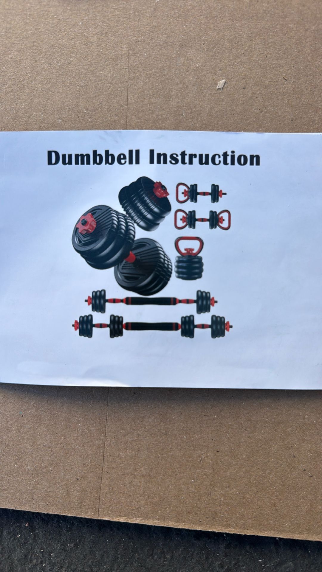Adjustable Dumbbell Set