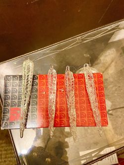 Antique Crystal Ornaments 