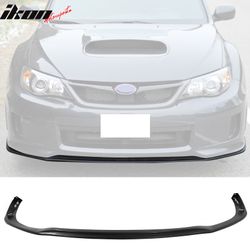Fits 2011-2014 Subaru Impreza WRX STI V-Limited Style Front Bumper Lip Chin Splitter