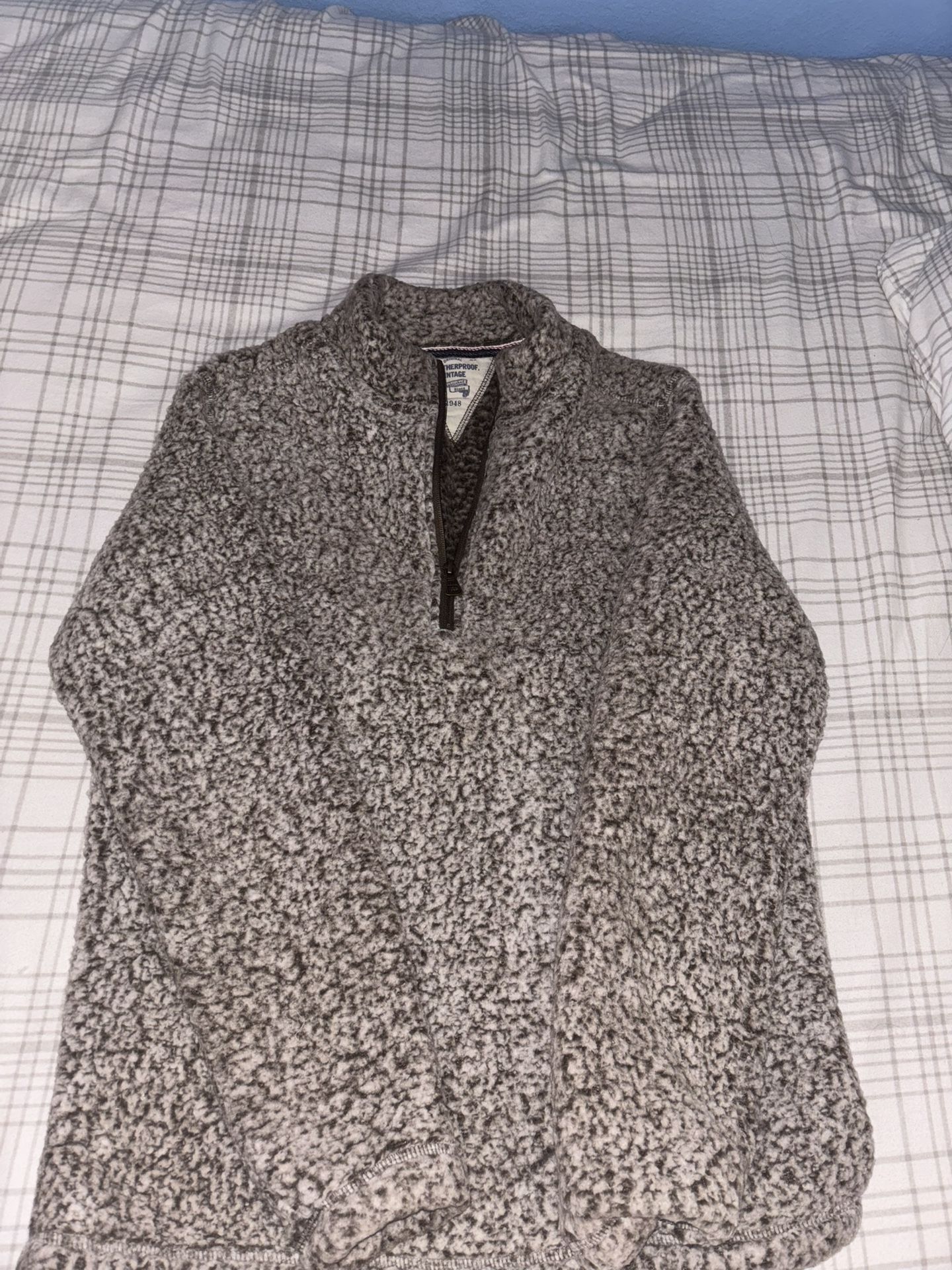 Gray Fleece Pullover