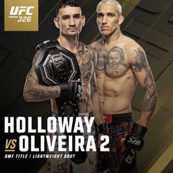 UFC 326 HOLLOWAY VS OLIVERIA ringside