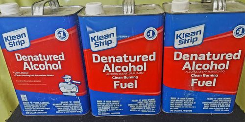 Denatured Alcohol - 3 Gallons