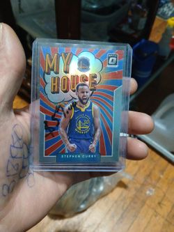 Steph Curry My House Panini 