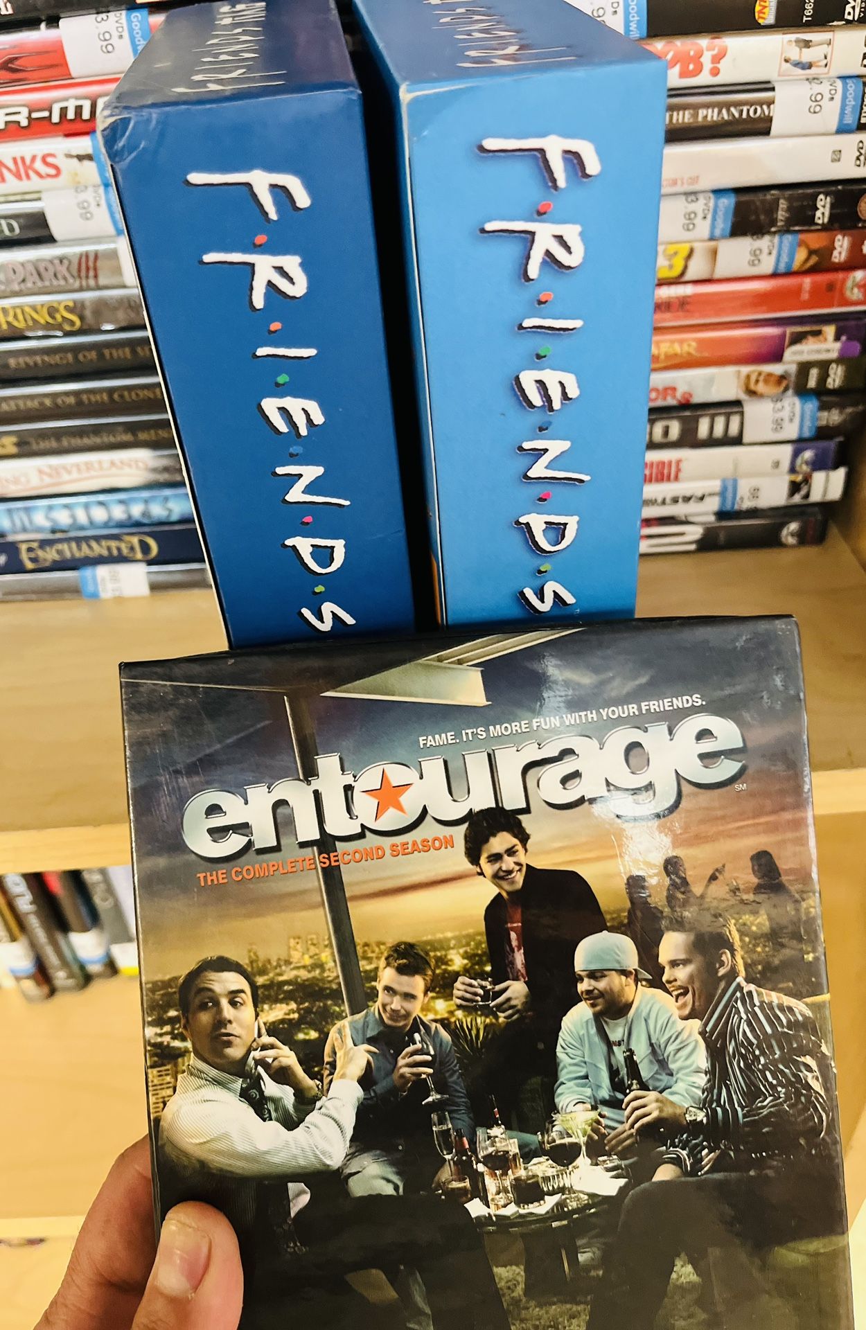 Full seasons: Friends, Entourage, Grey’s Anatomy