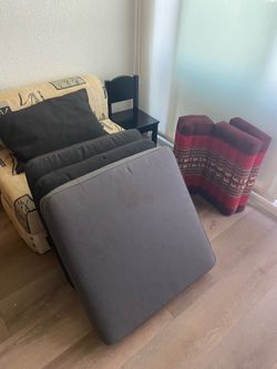 IKEA patio furniture cushions black 24 inch