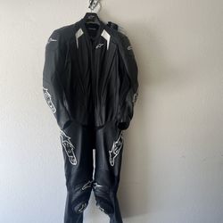 Alpinestars One Piece Full Suit Leather 