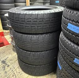 265 60 20 Michelin Set of 4 Used