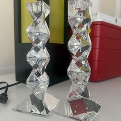 CRYSTALS CANDLE HOLD 