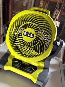 RYOBI fan / mister