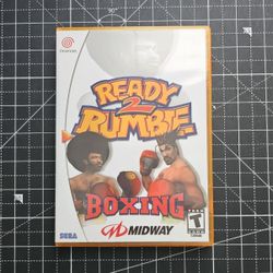 Dreamcast Ready 2 Rumble Boxing Custom Case - NO GAME OR MANUAL
