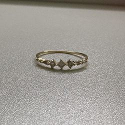 White Topaz Ring
