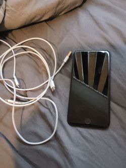 Iphone seven plus black work good