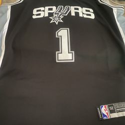 Victor Wembanyama Spurs Jersey #1 – Stitched – New w/ Tags