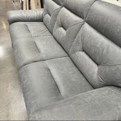 Lawton Fabric Power Reclining Sofa