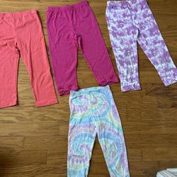 EUC Colorful Kids Leggings Set