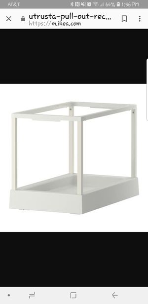 Ikea Utrusta Pull Out Recycling Bin Tray For Sale In San Antonio