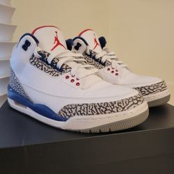 Air Jordan 3 Retro True Blue OG (2016) ✅️ Size 10 Men's 🔹️Preowned, Used. See All Pics 🔸️100% Authentic Guaranteed Nike AJ3 III 🔥🔥🔥