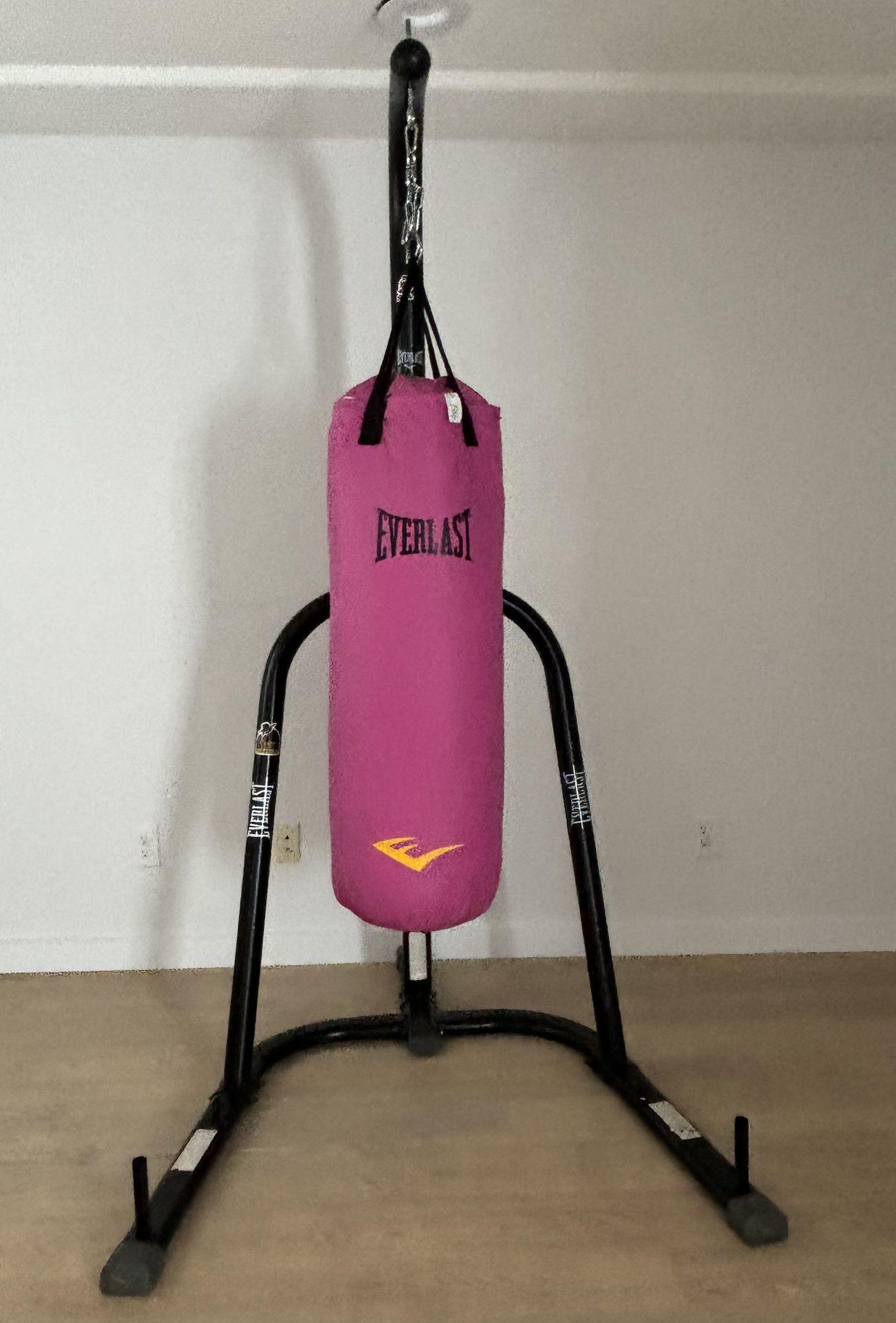 Pink Everlast Punching Bag