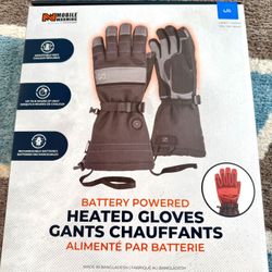 Brand new rechargeable heated gloves 