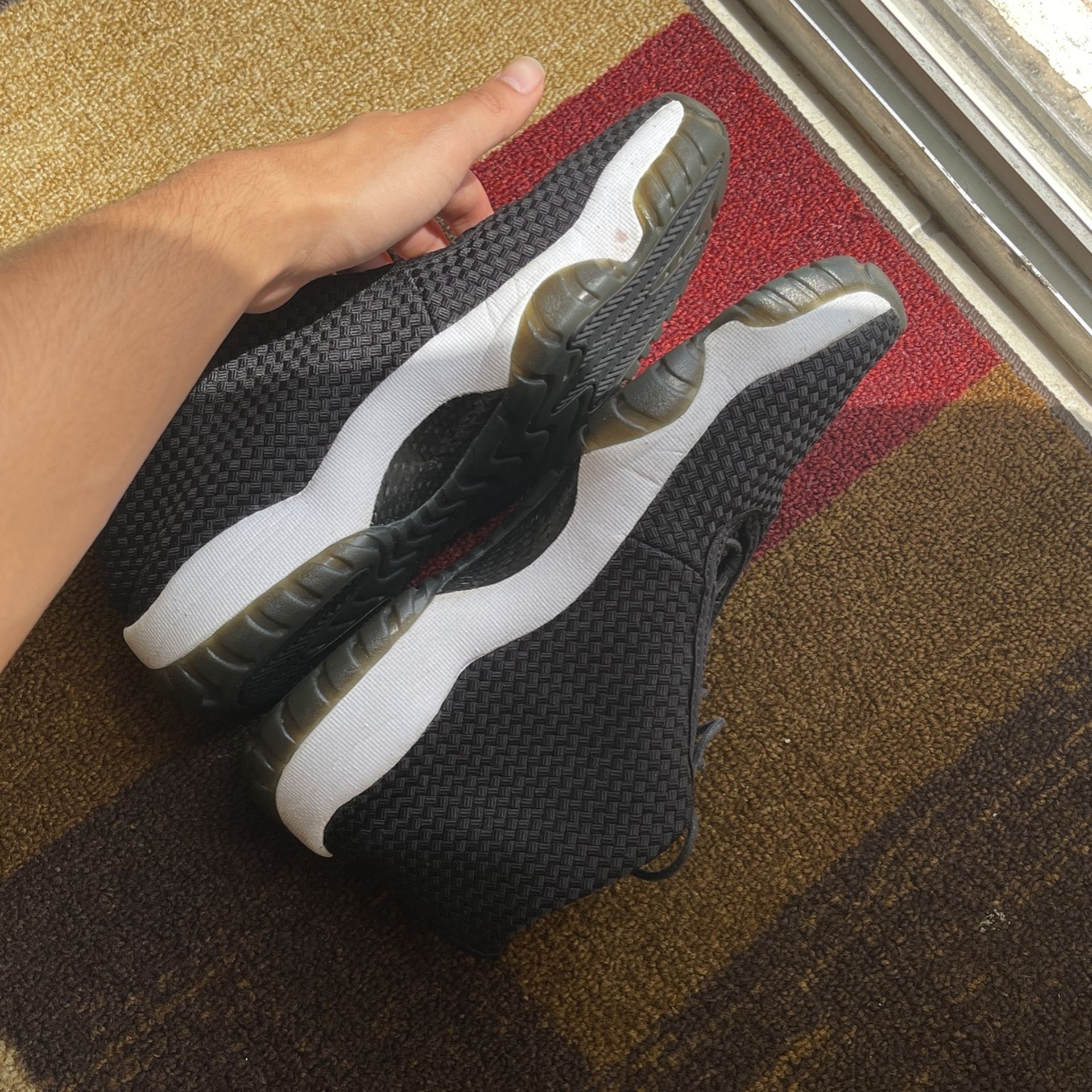 Jordan Future White/Black Size 9.5