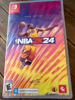 Kobe Bryant Edition NBA 2k24 Nintendo