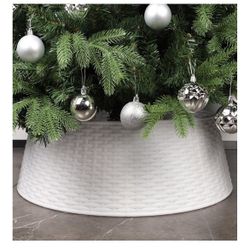 Christmas Tree Collar- WHITE 