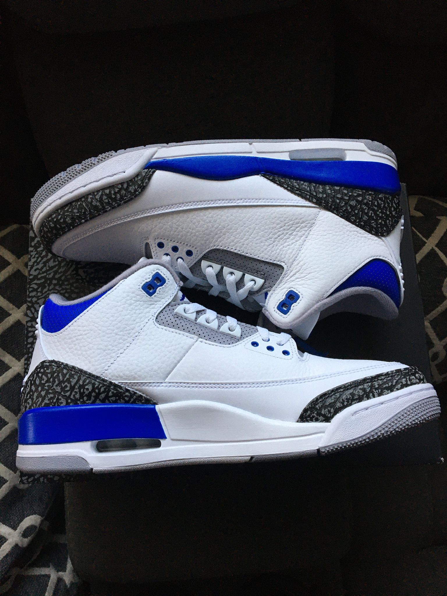 Jordan Retro Racer Blue Size