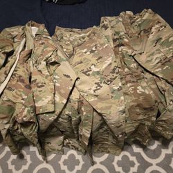 Army Fatigues, Multicam, Army Combat Uniform ACU, Medium Varietys