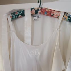 New Christian Dior Satin Set