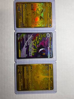 Pokémon TCG Mega EX Holofoil Card Lot of 3