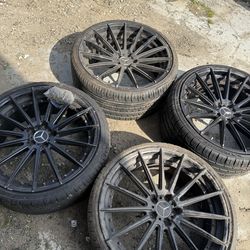 Rims n tires Mercedes Benz