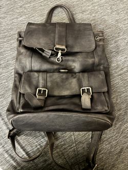Genuine Leather Backpack