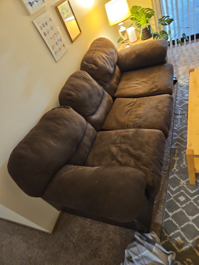 Used Brown Couch For Sale!