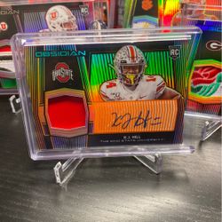 2020 Panini Obsidian K.J Hill Jersey RC Auto 6/25