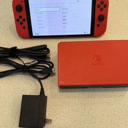 Nintendo Switch OLED – Mario Red Edition 