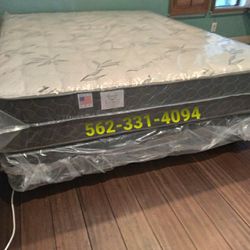 QUEEN SUPREME ORTHOPEDIC WITH CLASSIC BAMBOO TOP MATTRESS AND BOXSPRING 