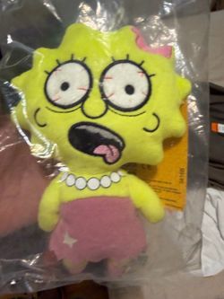 Zombie Maggie Simpson Plush Toy