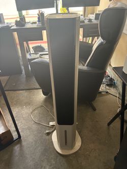 HOMCOM 42” Portable Evaporative Air Cooler – Tower Fan & Humidifier