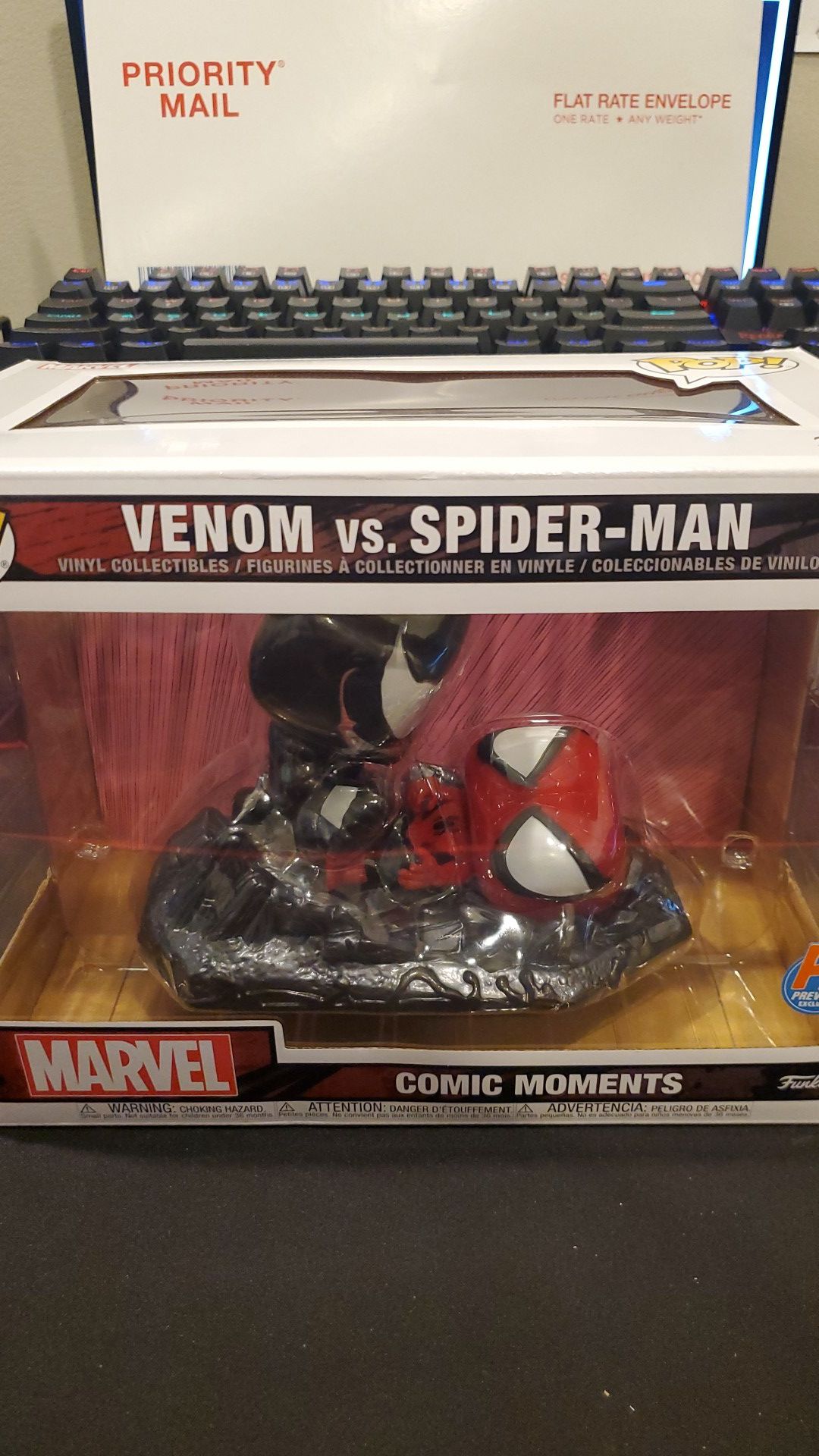 Venom vs. Spider-man pop