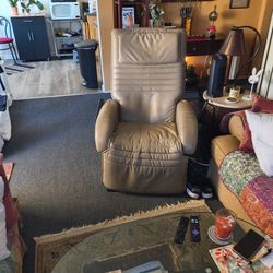 Sharper Image Beige Massage Chair 