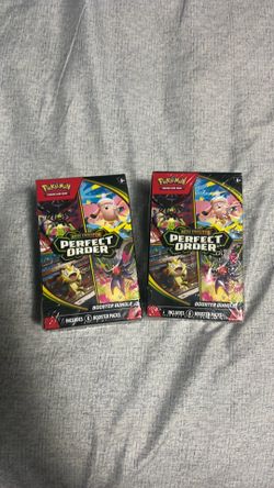 Perfect order booster bundle Pokemon