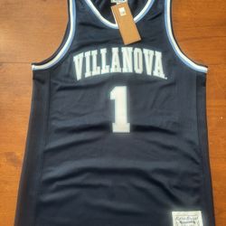 Jalen Brunson Villanova Retro Brand Navy Size Large L