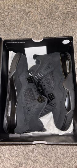 Jordan 4 Retro - ‘Black Cat (2025)’ Size 10 Worn Once
