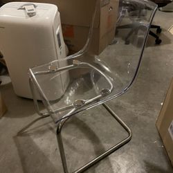  Modern Transparent Chair - IKEA TOBIAS 