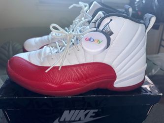 Jordan 12 cherry size 12