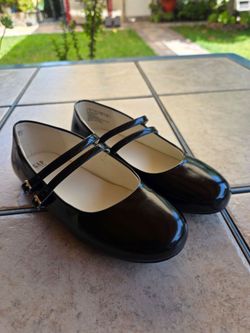 GAP Kids Black Patent Leather Mary Jane Ballet Flats Size 3
