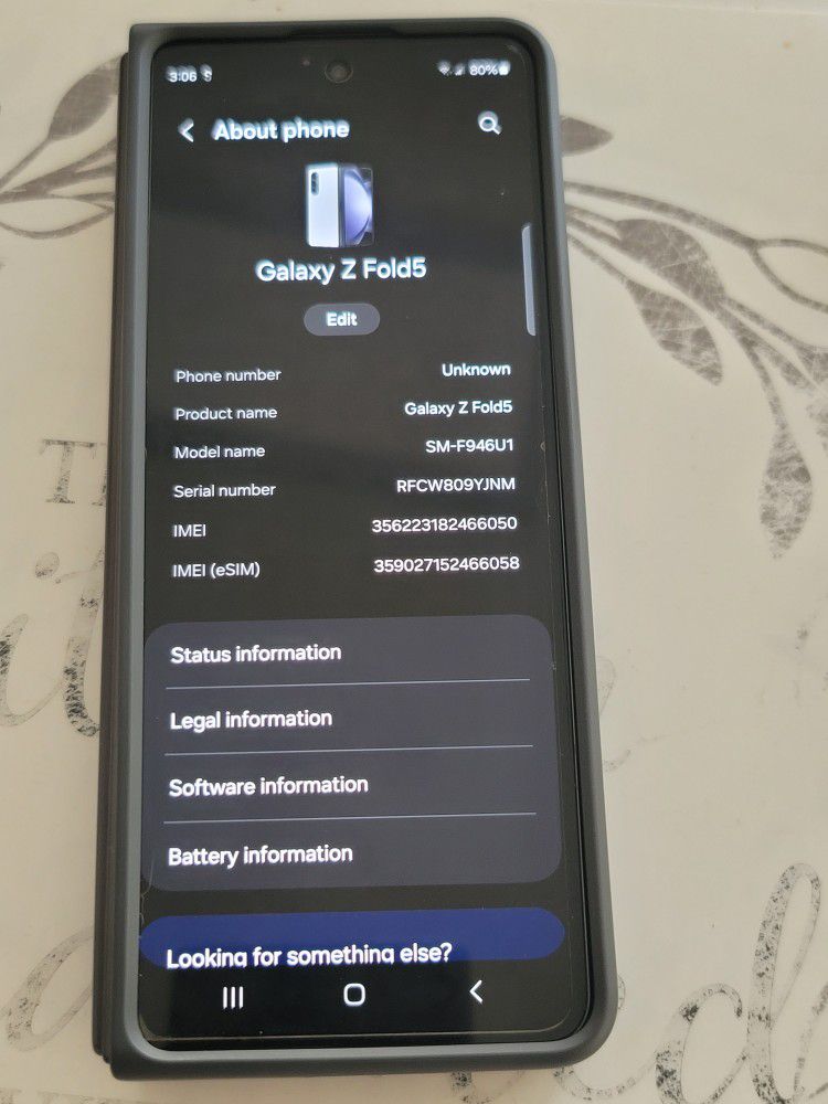 Samsung Galaxy Z Fold 5 Unlocked  512gb 