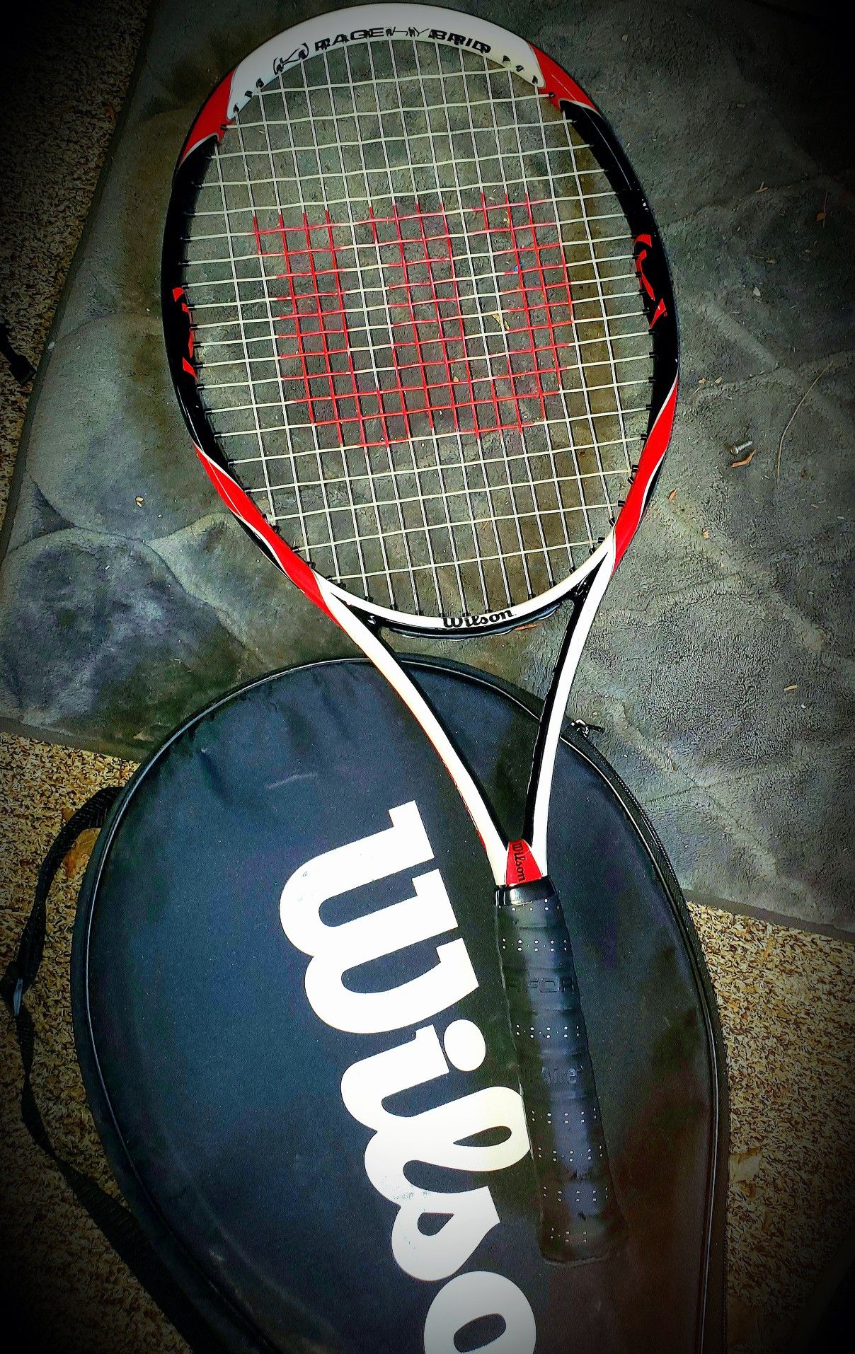 RARE! Wilson (K)Factor (K)Bold 100 sq.in. Tennis Racket Grip 4 5/8 L5!